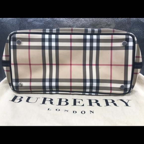 Authentic Burberry Satchel Purse - Picture 9 of 11